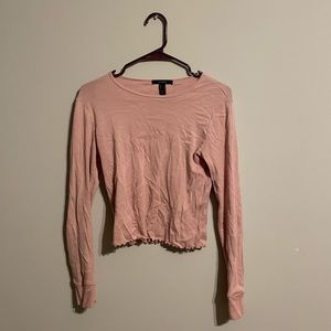 Light pink long sleeve